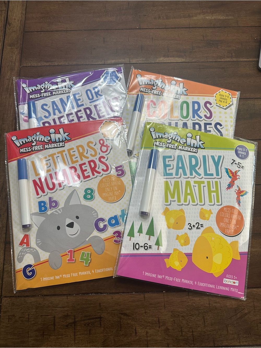 Target Imagine Ink Early Learning Books Set of 4